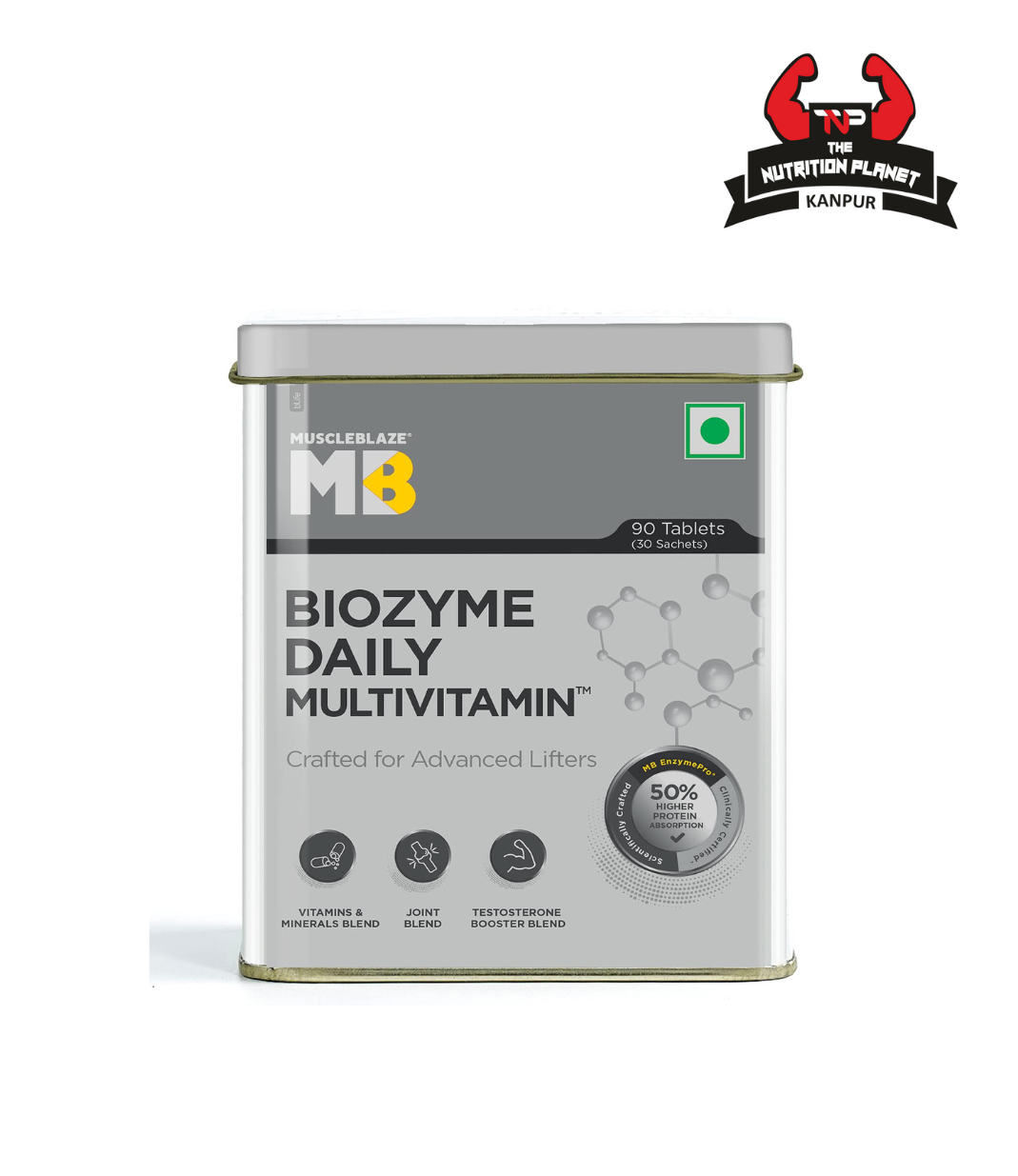MuscleBlaze Biozyme Daily Multivitamin | 30 Tablets